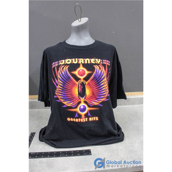 Size XL Journey Greatest Hits 2012 T-Shirt