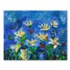 Image 1 : Elliot Fallas, "Daisies" Original Oil Painting on Canvas, Hand Signed with Lette