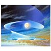 Image 1 : Ken Shotwell, "Earth, Sea, & Sky" Hand Signed Original Panting on Board with Cer
