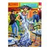 Image 1 : Patricia Govezensky, "Stylist" Original Acrylic on Canvas with Letter of Authent