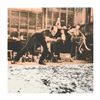 Image 1 : Ringo Daniel Funes , "Jackson Pollock at Work" One-of-a-Kind Hand Pulled Silkscr