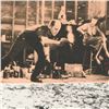 Image 2 : Ringo Daniel Funes , "Jackson Pollock at Work" One-of-a-Kind Hand Pulled Silkscr