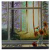 Image 1 : Alexander Borewko, "Heaven's View" Hand Signed Original Oil on Canvas; COA