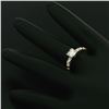 Image 7 : Antique 14K Two Tone Gold 0.54 ctw European Cut Diamond Solitaire Engagement Rin