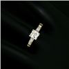 Image 8 : Antique 14K Two Tone Gold 0.54 ctw European Cut Diamond Solitaire Engagement Rin