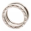 Image 3 : Bvlgari 18K White Gold B.zero1 Double Ring 48