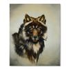 Image 1 : Martin Katon, "Sirius Black Wolf" Original Oil Painting on Canvas, Hand Signed w