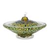 Image 1 : "Small Saturn Oil Lamp" Hand Blown Glass Sculpture, Hand Signed by GartnerBlade