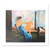 Image 1 : Alexander Borewko, "Lady In Blue" Hand Signed Limited Edition Serigraph with Let