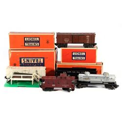 Lionel train cars