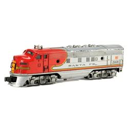 Lionel 2333 F3 A Unit Santa Fe Powered