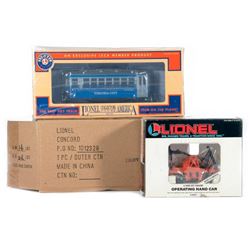 Lionel 6-58047 Virginia City Trolley LCCA 2019 Reno Convention, 6-18401 Operating Hand Car