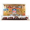 Image 1 : HO Scale 49ers Commemorative Set, NFL Super Bowl Express