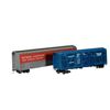 Image 3 : HO Scale - (19) Assorted Box, Stock and Refrigerator Cars