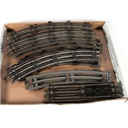 Marx O-27 profile but Wide Radius Curve (16) and Uncouplers (3)