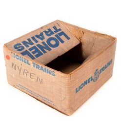 Lionel Plaid Set Box - no number - about 14 x 12 x 8 inches