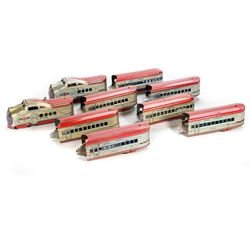 O Gauge Electric and Wind up Marx M10005 Silver/Blue