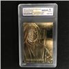 Image 1 : 1996 SCORE BOARD 23KT GOLD OBI-WAN KENOBI STAR WARS DARTH VADER EDITION (GEM MINT 10)