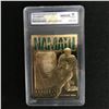 Image 1 : 1997 BLEACHERS 23KT GOLD JOE NAMATH BROADWAY JOE (GEM MINT 10)