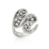 Image 1 : Natural 0.99 CTW Diamond Ring 18K White Gold - REF-249M3F