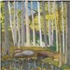 Image 1 : HELMUTH NAUMER (American) Aspens And Stream