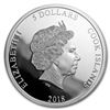 Image 2 : 2018 Cook Islands 1 oz Silver Magnificent Life (Tree Frog)