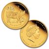 Image 2 : 2019 Australia 3-Coin Gold Lunar Pig Proof Set (1.35 oz)