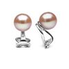 Image 2 : Elite Collection Pink Freshwater Pearl Clip-On Earrings