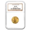 Image 1 : 1996 1/4 oz Gold American Eagle MS-70 NGC