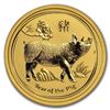 Image 1 : 2019 Australia 1/10 oz Gold Lunar Pig BU