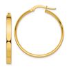 Image 1 : 14k 27 mm Hoop Earrings