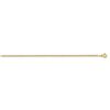 Image 2 : 14k Yellow Gold 1.85 mm Semi-Solid Curb Link Chain - 28 in.