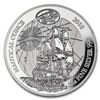 Image 1 : 2018 Rwanda 1 oz Silver Nautical Ounce Endeavour Proof