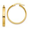 Image 1 : 14k 21 mm Hoop Earrings