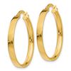 Image 2 : 14k 21 mm Hoop Earrings