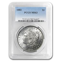 1882 Morgan Dollar MS-63 PCGS