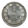 Image 2 : 1908-L Finland Silver 2 Markkaa Nicholas II MS-63 NGC