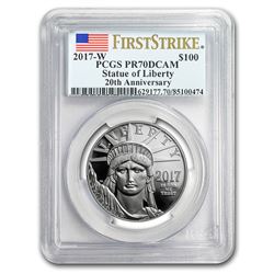 2017-W 1 oz Proof Platinum American Eagle PR-70 PCGS (FS)