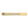 Image 1 : 14k Yellow Gold Tie Bar