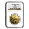 Image 1 : 1991 China 1 oz Gold Panda Large Date MS-68 NGC
