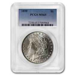 1899 Morgan Dollar MS-65 PCGS