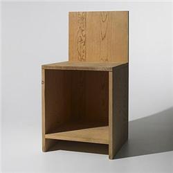 Donald Judd chair USA, 1979 pine 15 w x 16 d
