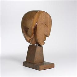 Leo Amino No. 72  USA, 1942 carved mahogany 8