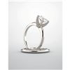 Image 3 : Natural 1.72 CTW Round Cut Solitaire Diamond Ring 18KT White Gold