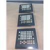 Image 1 : (3) - FANUC A02B-0281-C125/MBR MDI KEYPAD UNITS
