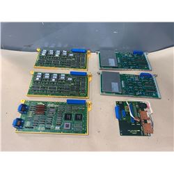 LOT OF FANUC CIRCUIT BOARDS - SEE PICS FOR BOARD NUMBERS