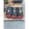 Image 1 : (3) - FANUC A06B-0502-B002#7000 AC SERVO MOTORS