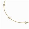 Image 3 : 2.25 ctw Diamond Station Necklace 18K Yellow Gold - REF-355H5R