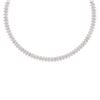 Image 1 : 20 ctw Certified SI/I Diamond Necklace 18K Rose Gold - REF-1170Y2X