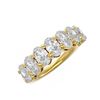 Image 3 : 3.64 ctw Oval Diamond Ring 18K Yellow Gold - REF-580F2M